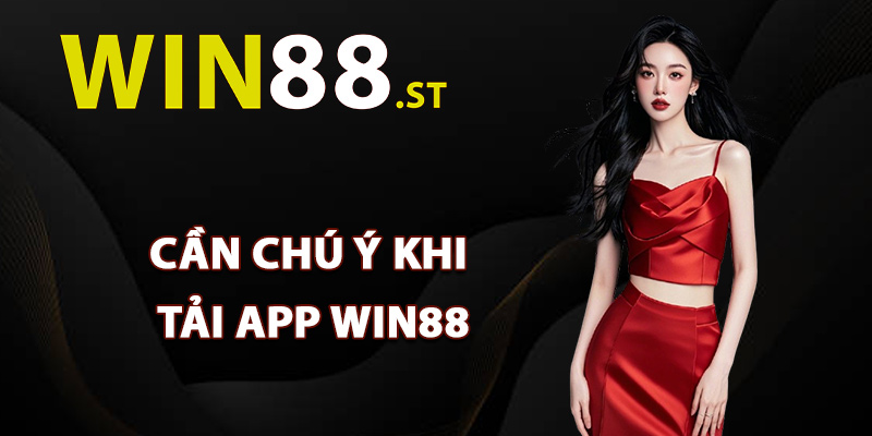 Những điều cần chú ý khi tải app Win88